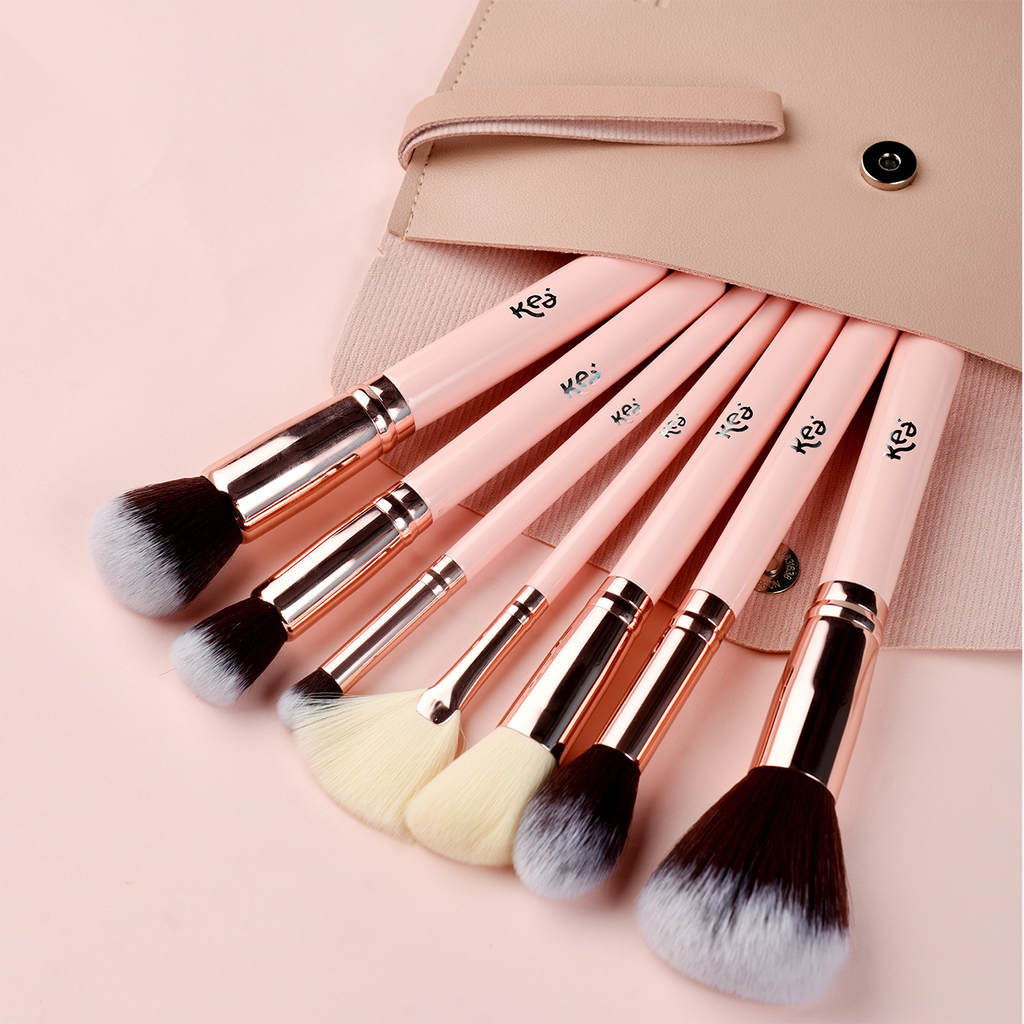 Kea 7 Piece Face Brush Set